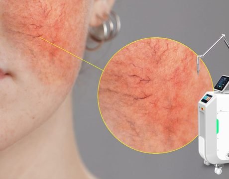 Pico laser for broken capillaries